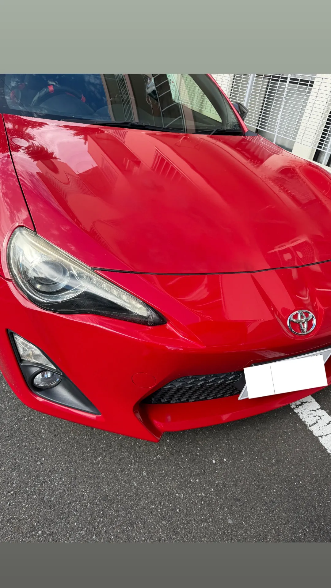 トヨタ86 研磨のご依頼